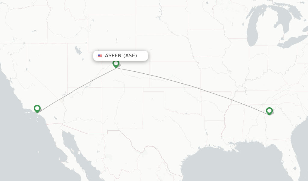 Delta flights from Aspen, ASE