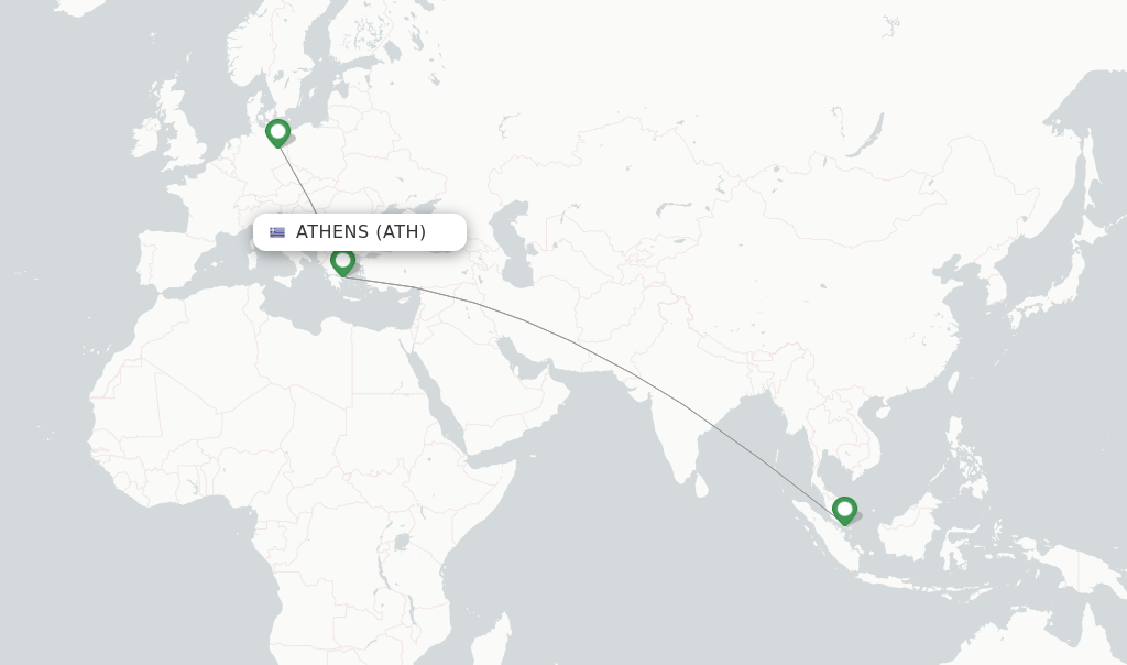 Scoot flights from Athens, ATH