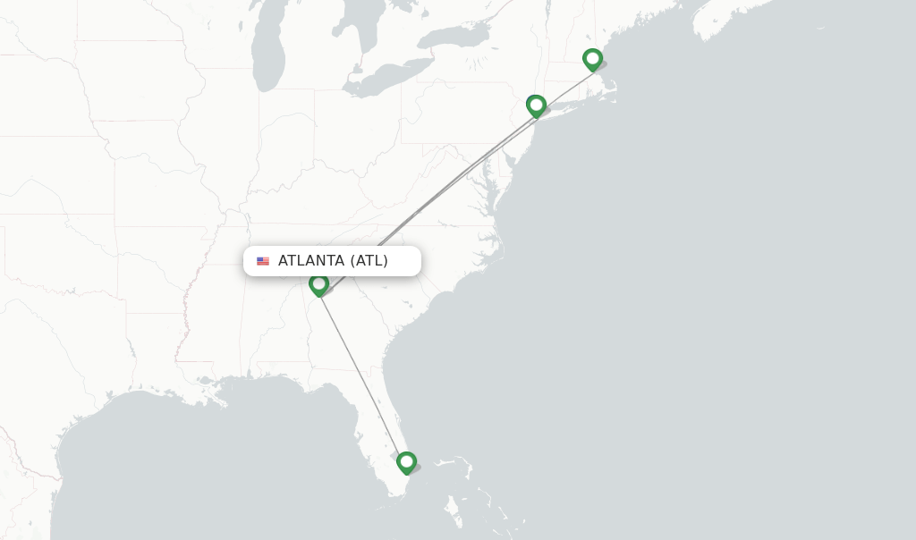 JetBlue flights from Atlanta, ATL