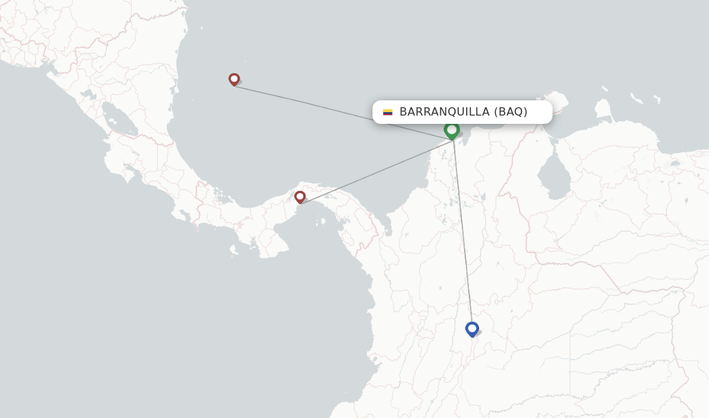 Wingo flights from Barranquilla, BAQ