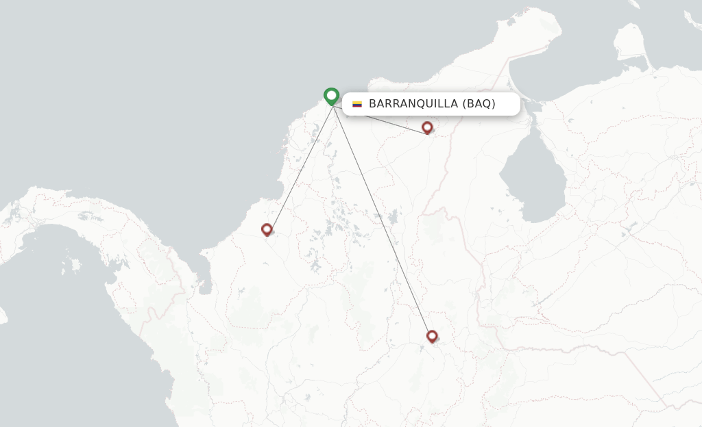 EasyFly flights from Barranquilla, BAQ