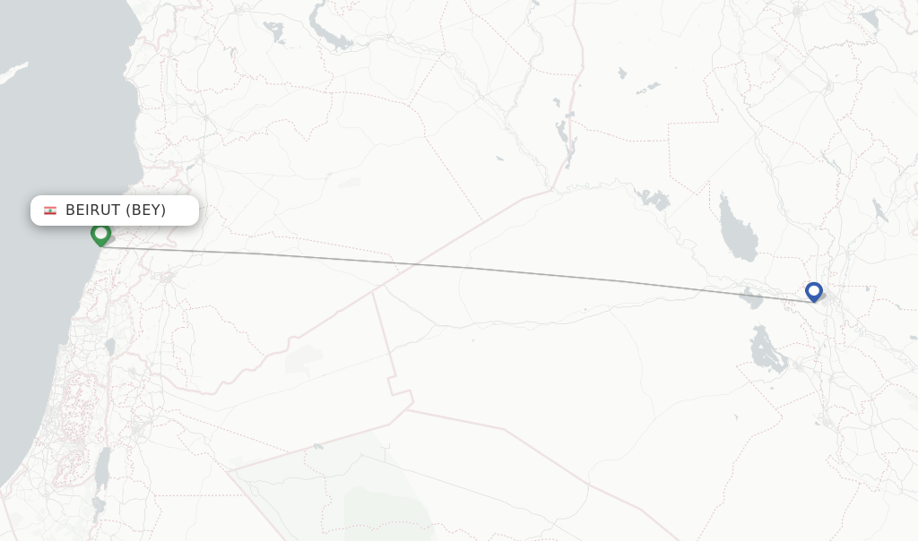 Fly Baghdad flights from Beirut, BEY