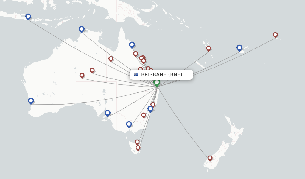 Virgin Australia flights from Brisbane, BNE