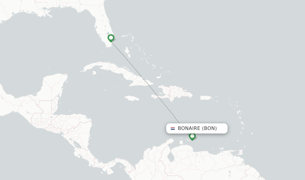 American Airlines flights from Bonaire, BON