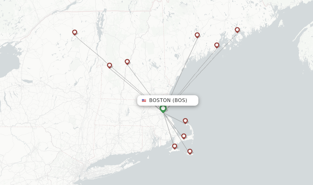 Cape Air flights from Boston, BOS