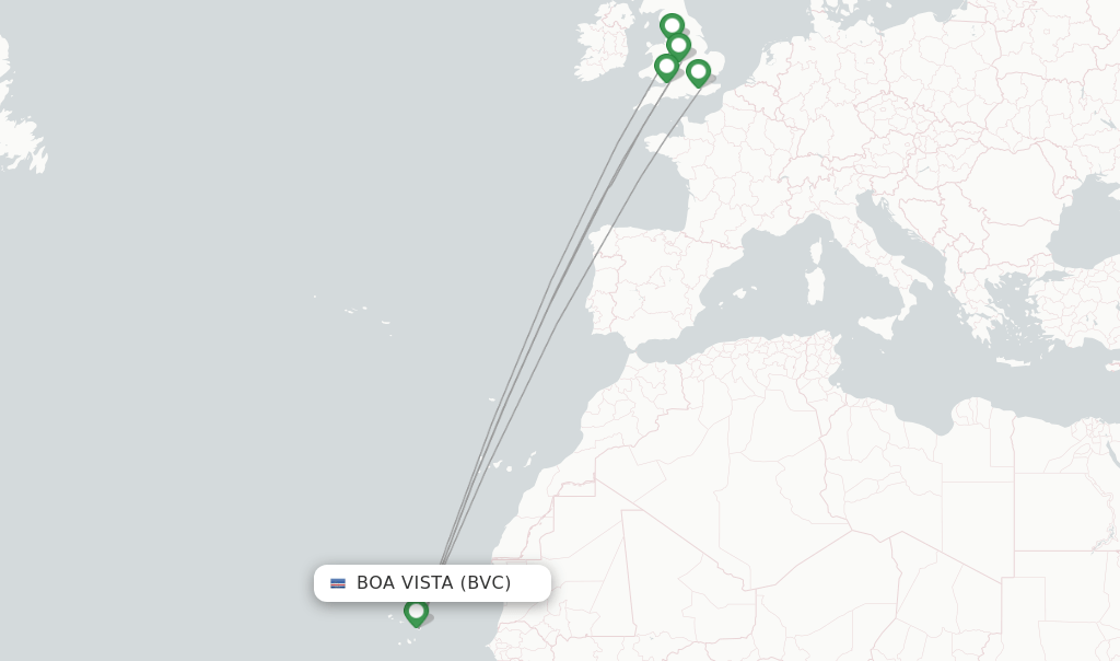 TUI flights from Boa Vista, BVC
