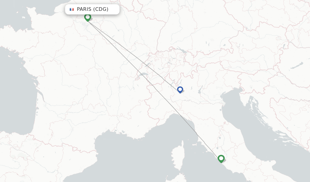ITA Airways flights from Paris, CDG