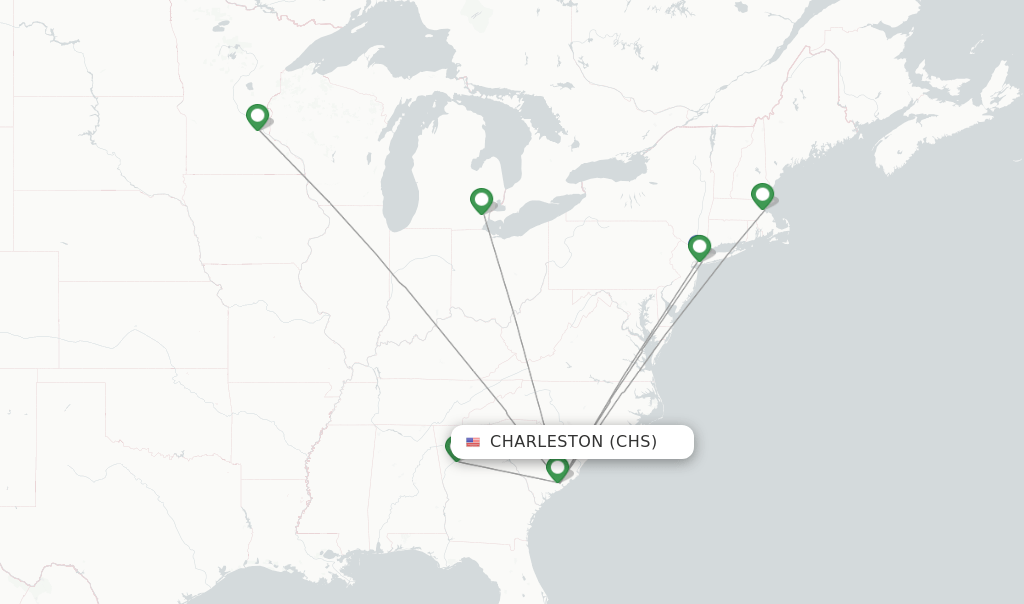 Delta flights from Charleston, CHS
