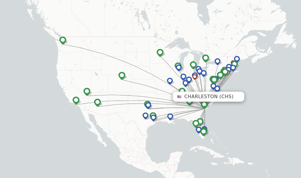Direct (nonstop) flights from Charleston to Orlando schedules