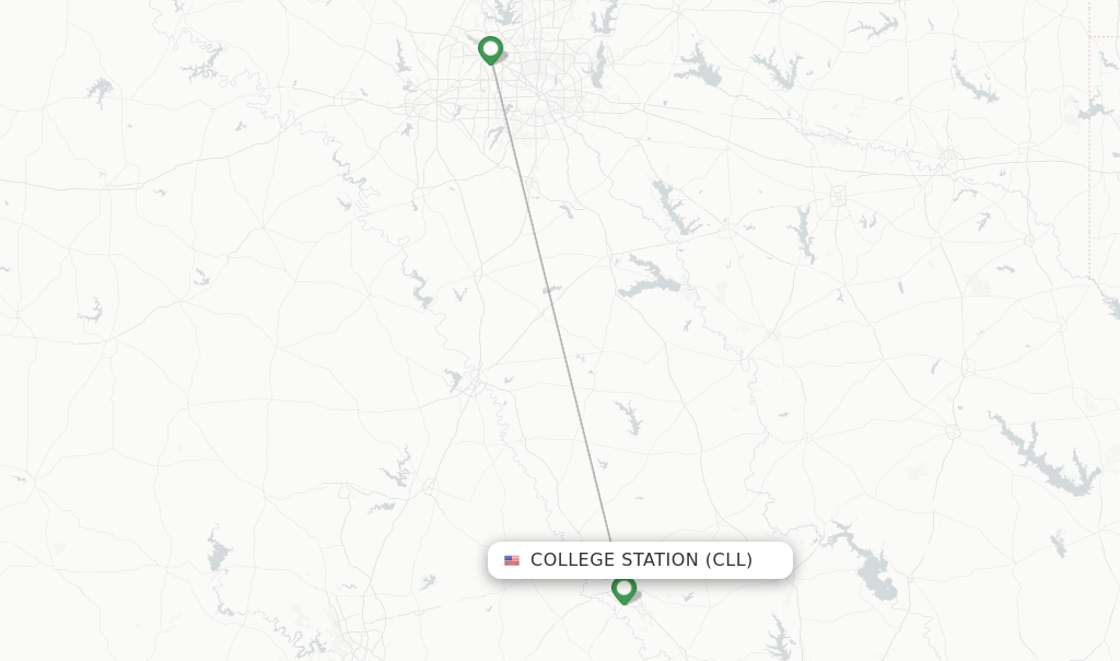 American Airlines flights from College Station, CLL