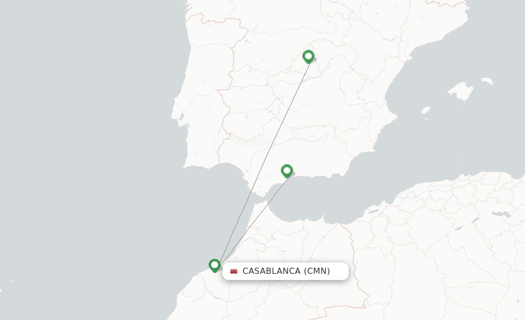 Iberia flights from Casablanca, CMN