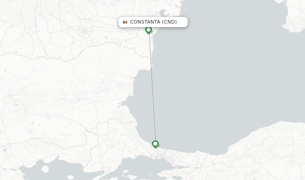 Turkish Airlines flights from Constanta, CND