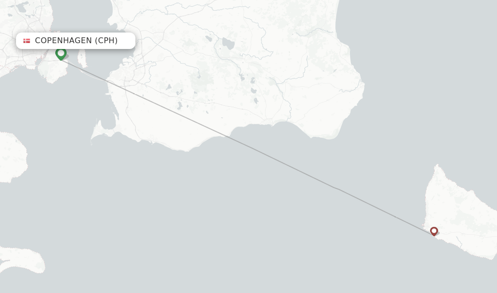 Danish Air flights from Copenhagen, CPH