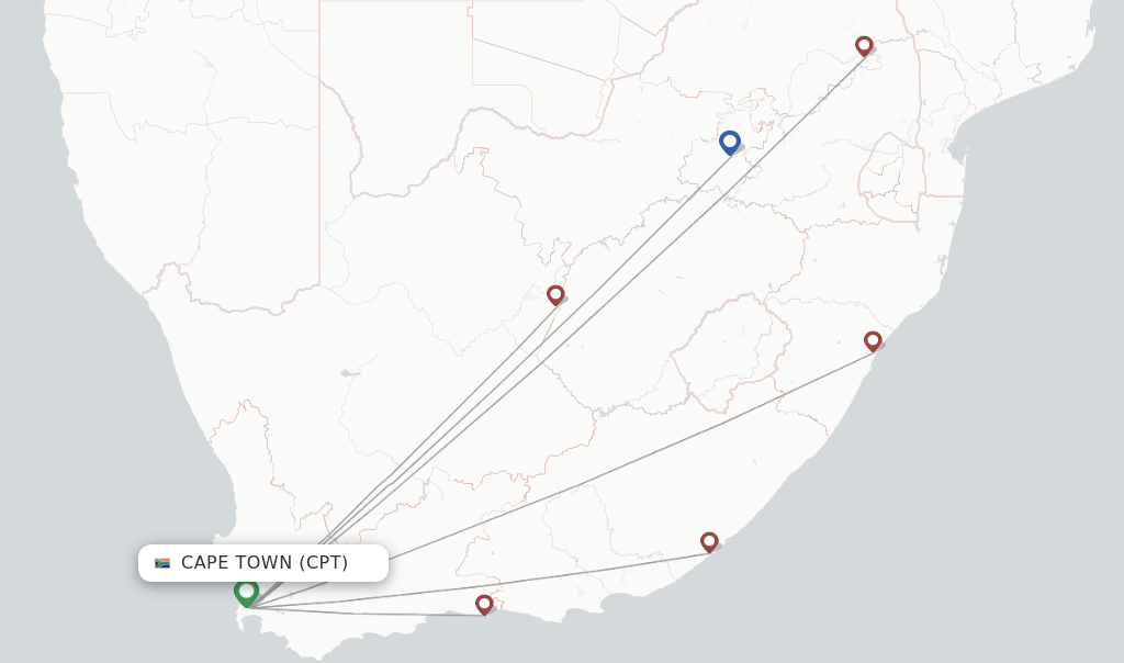 CemAir flights from Cape Town, CPT