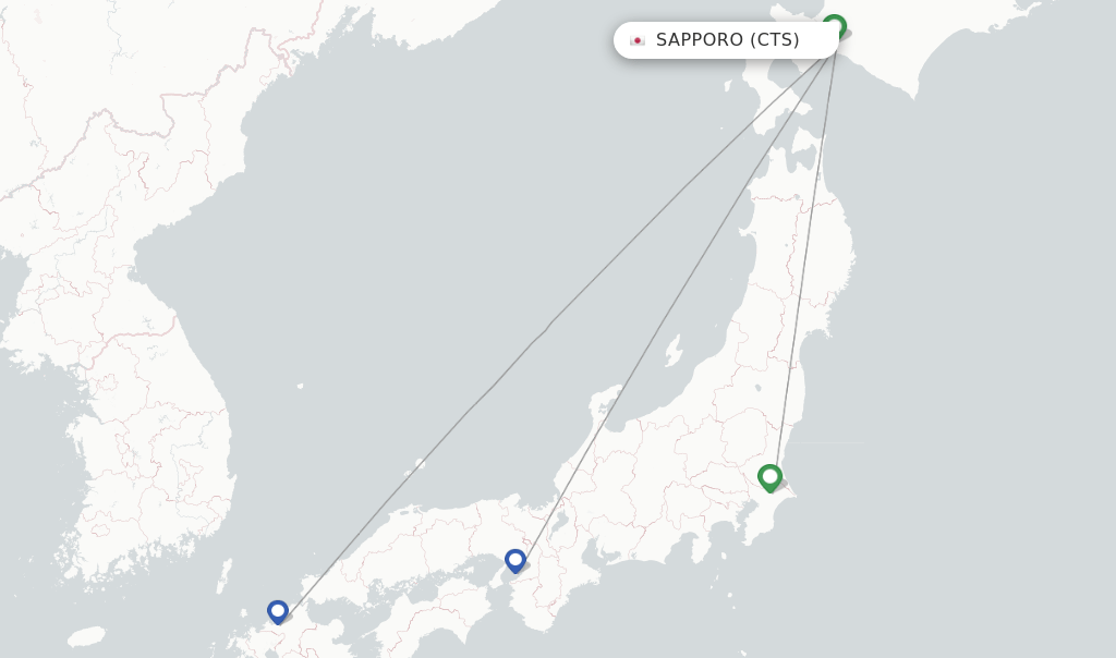 Jetstar Japan flights from Sapporo, CTS