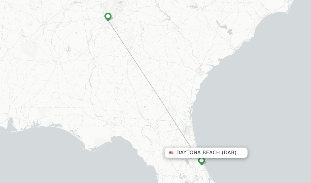 Delta flights from Daytona Beach, DAB