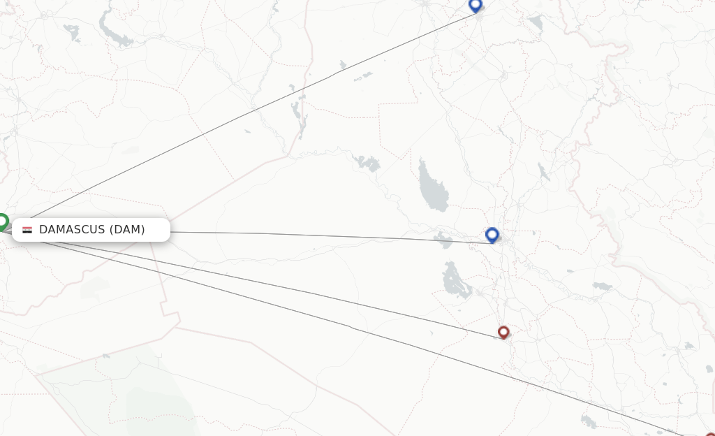 Fly Baghdad flights from Damascus, DAM
