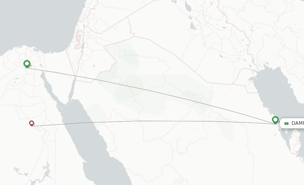 Air Cairo flights from Dammam, DMM
