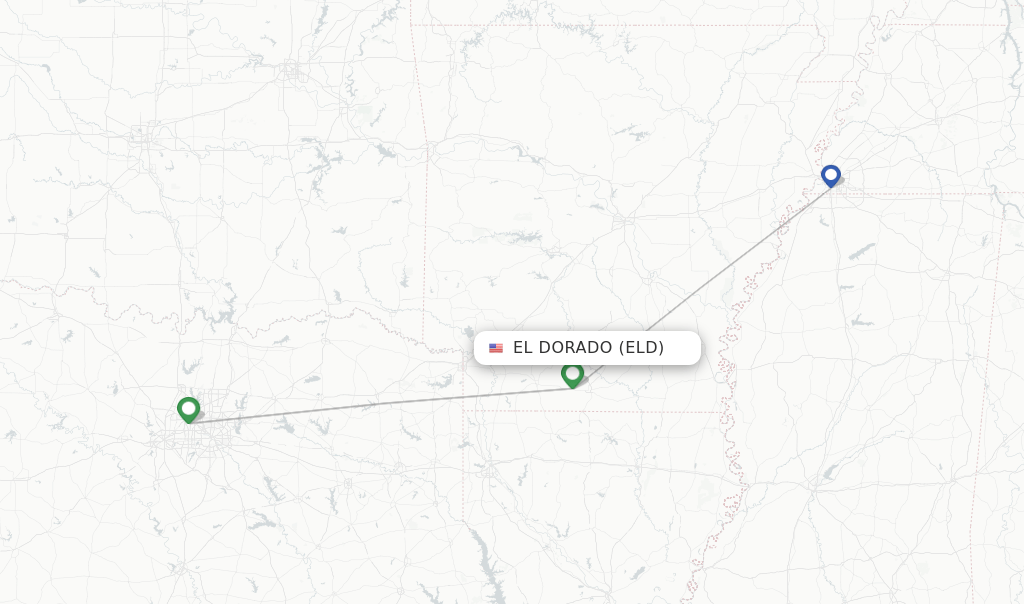 Southern Airways Express flights from El Dorado, ELD