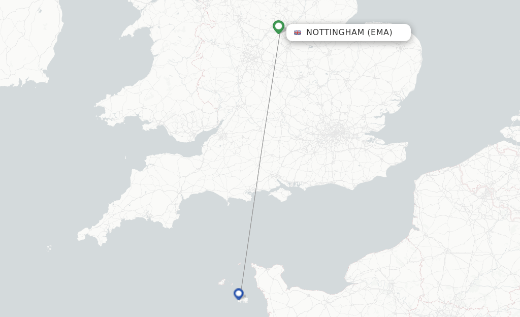 Blue Islands flights from Leicestershire, EMA