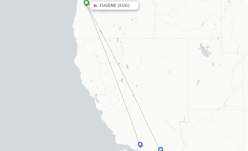 Xtra Airways flights from Eugene, EUG