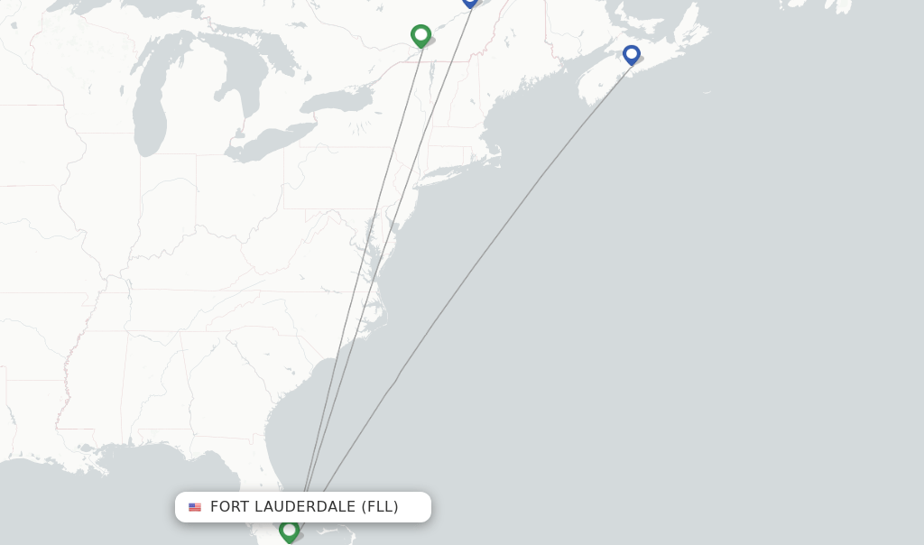 Air Transat flights from Fort Lauderdale, FLL