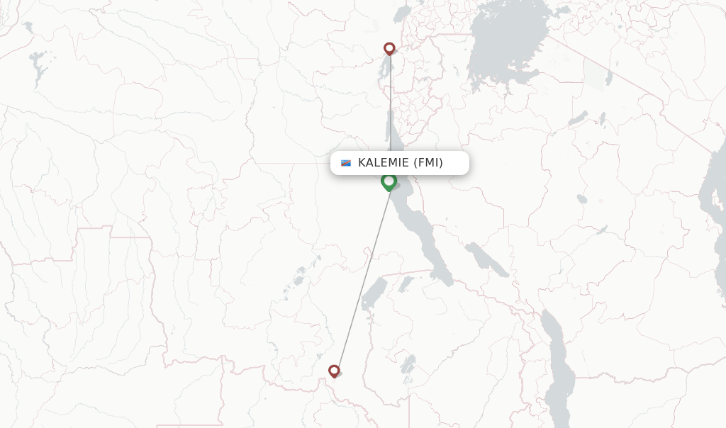 CAA flights from Kalemie, FMI