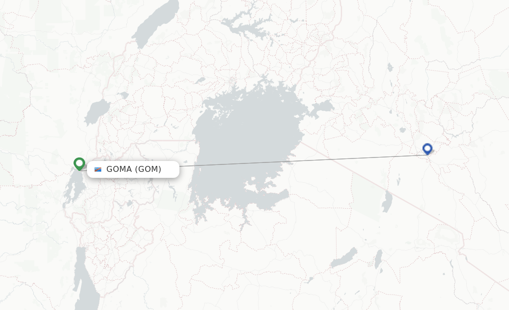 Jambojet Limited flights from Goma, GOM