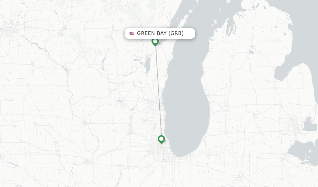 American Airlines flights from Green Bay, GRB