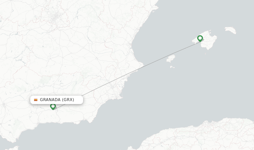 Air Europa flights from Granada, GRX