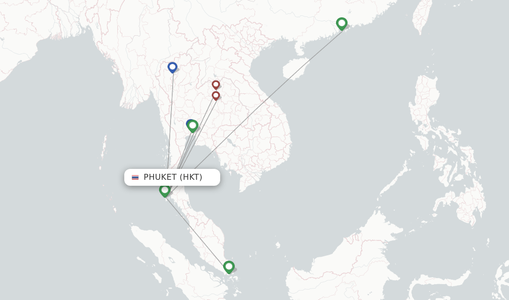 Thai AirAsia flights from Phuket, HKT