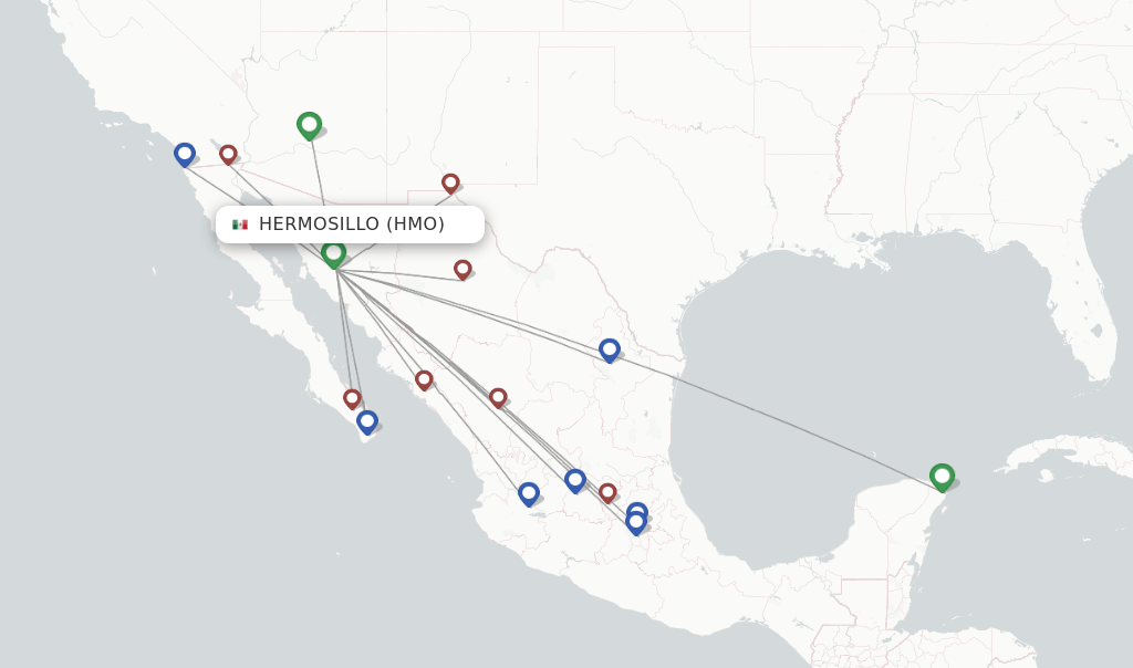 TAR Aerolineas flights from Hermosillo, HMO