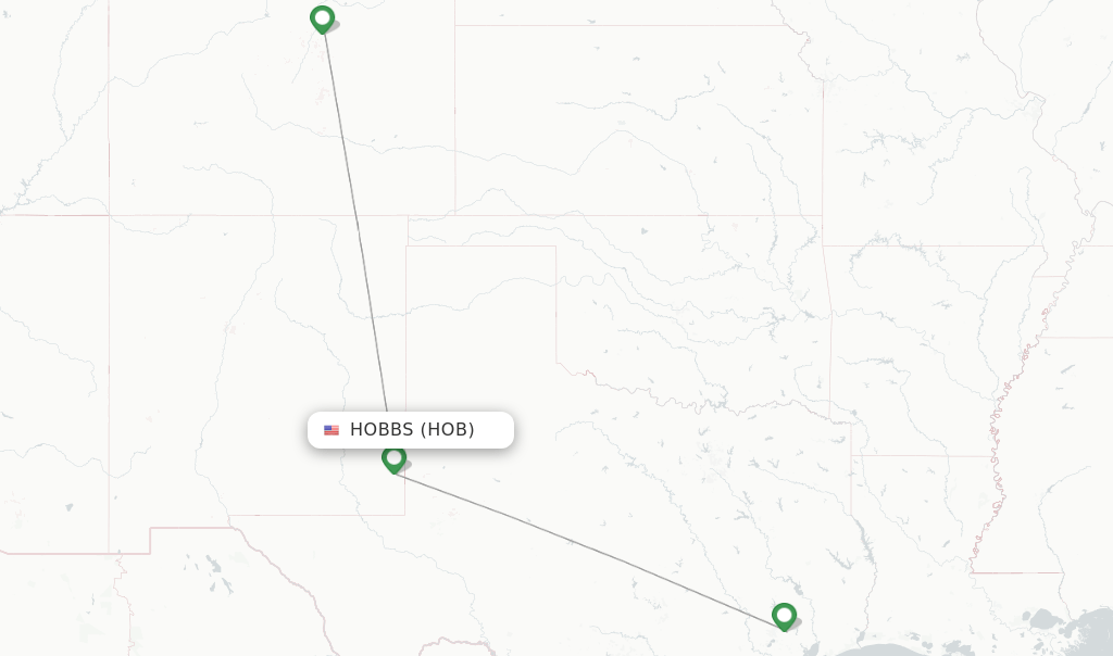 United flights from Hobbs, HOB