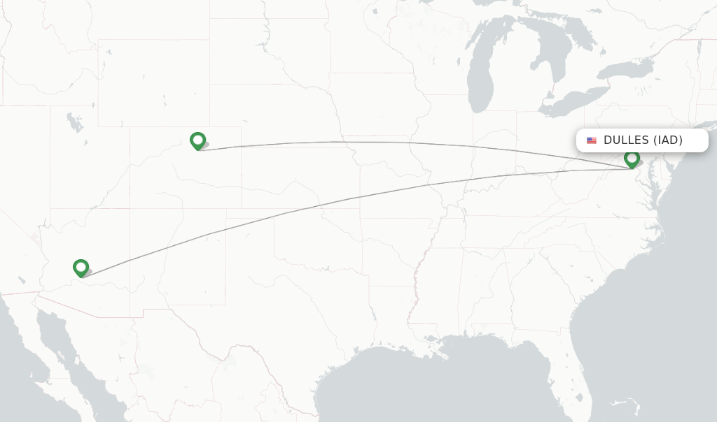 Southwest flights from Dulles, IAD