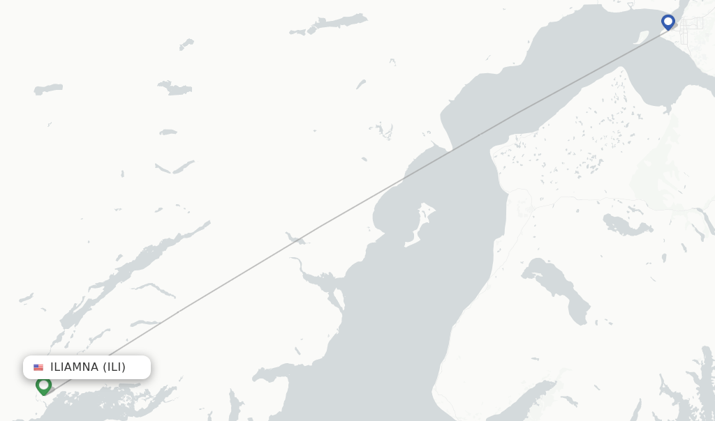 Iliamna Air Taxi flights from Iliamna, ILI