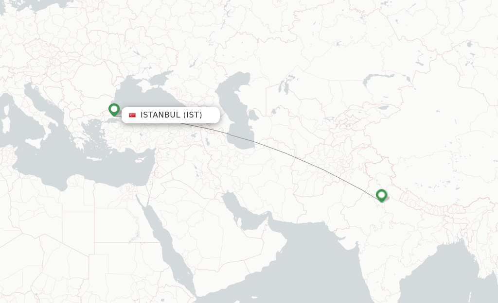 IndiGo flights from Istanbul, IST