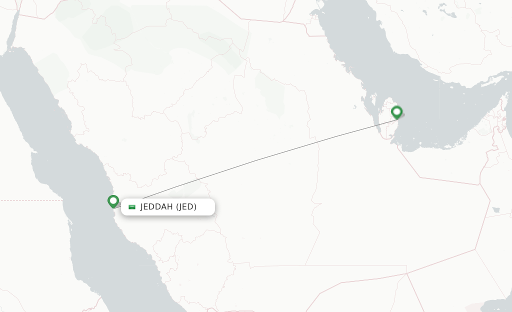 Qatar Airways flights from Jeddah, JED(03)