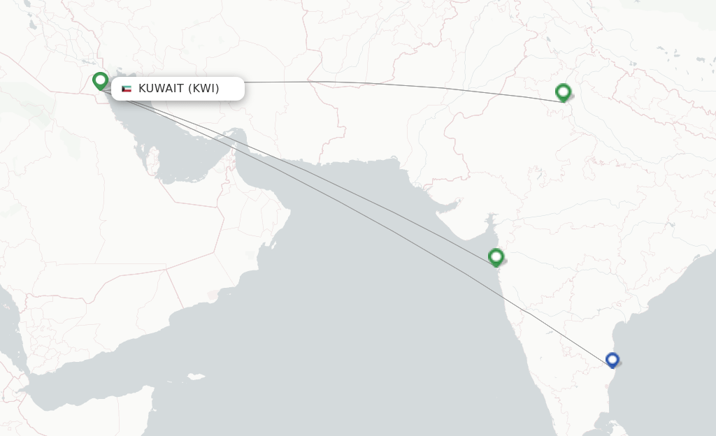 Air India flights from Kuwait, KWI