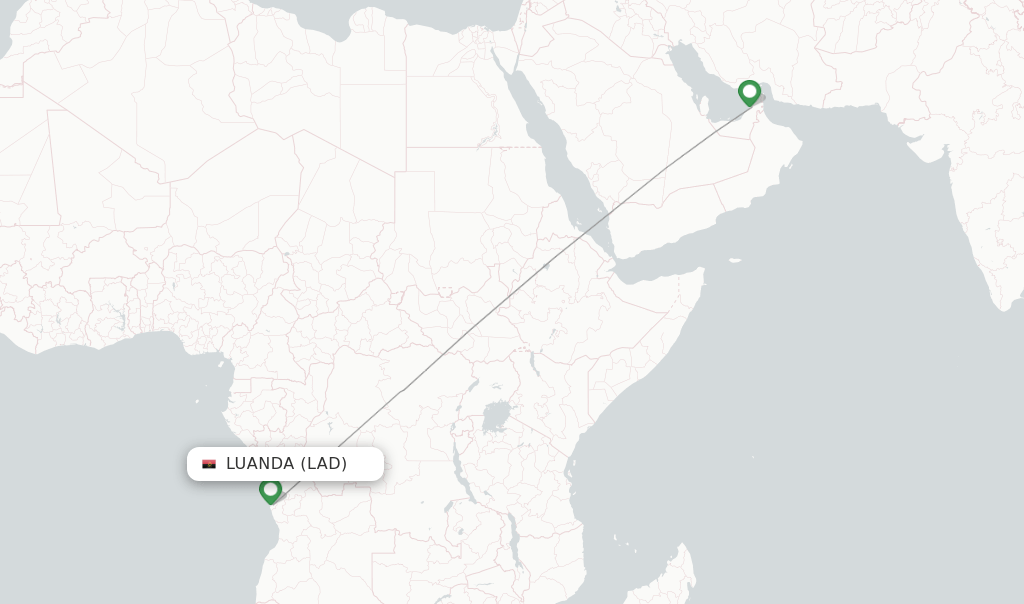 Emirates flights from Luanda, LAD