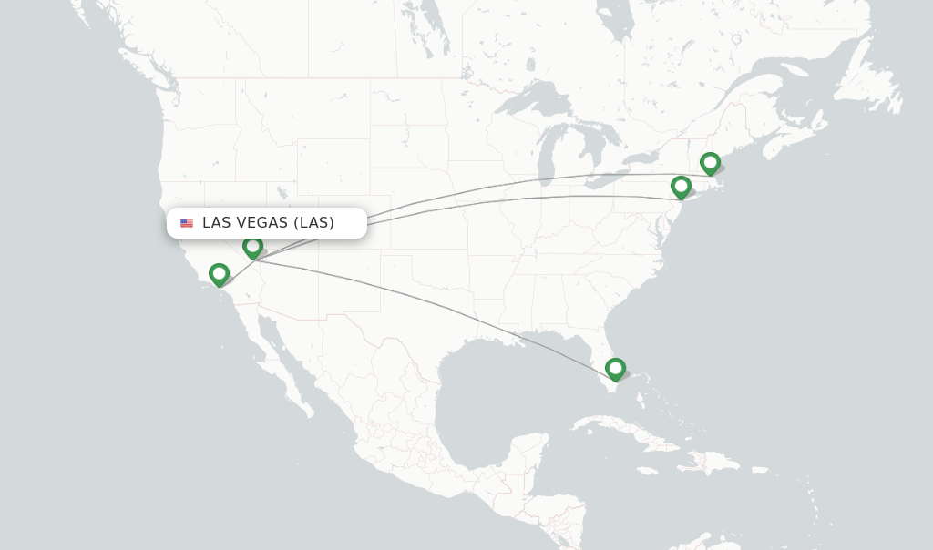 JetBlue flights from Las Vegas, LAS