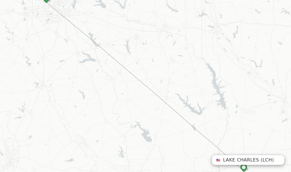 American Airlines flights from Lake Charles, LCH