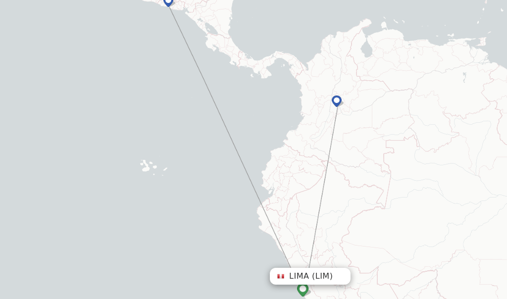 AVIANCA flights from Lima, LIM