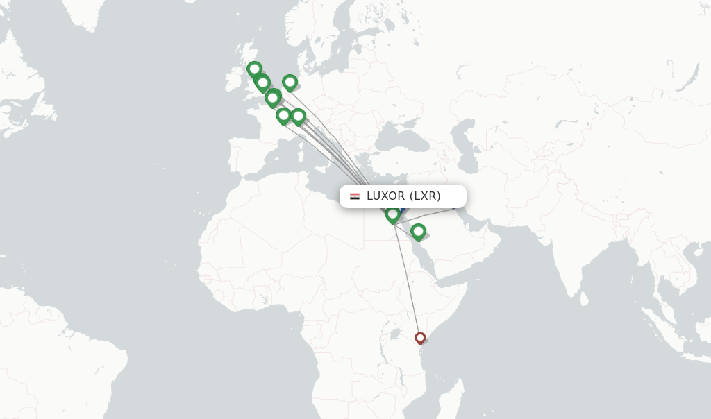 Direct (nonstop) flights from Luxor to Sharm el Sheikh schedules