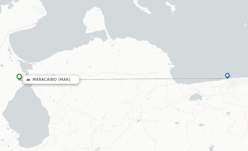Avior flights from Maracaibo, MAR