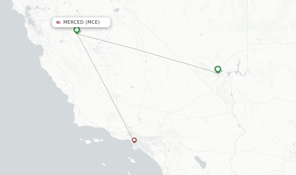 Advanced Air flights from Merced, MCE