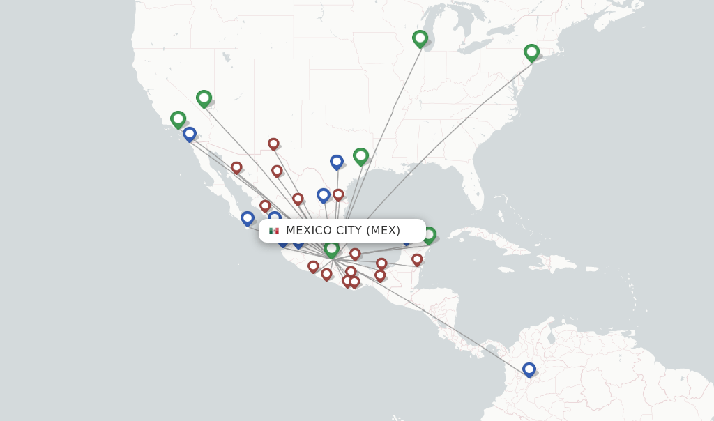 VivaAerobus flights from Mexico City, MEX