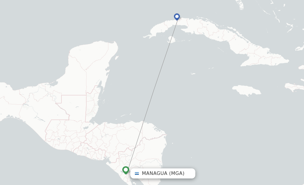 Conviasa flights from Managua, MGA