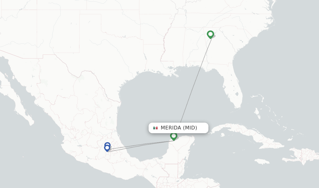 Aeromexico flights from Merida, MID
