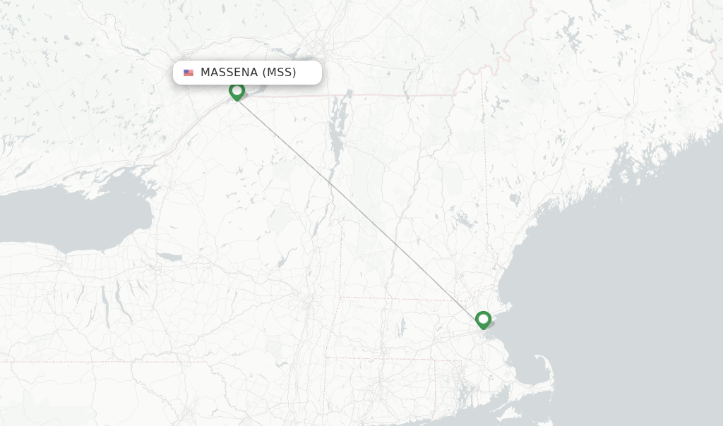 Boutique Air flights from Massena, MSS