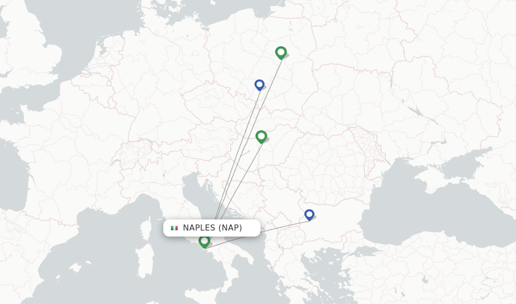 Wizz Air flights from Naples, NAP